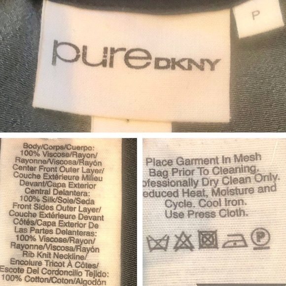 Pure DKNY Colorblock Short Sleeve Dress - Picture 7 of 8